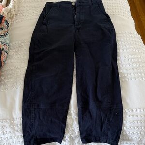 Everlane Women's Navy Ankle Pants